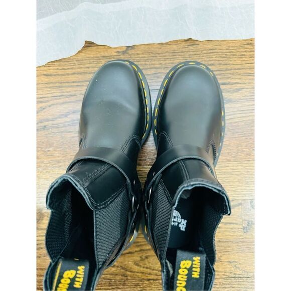 DR MARTENS NWB WINCOX Smooth Leather Buckle Boots - Picture 7 of 12